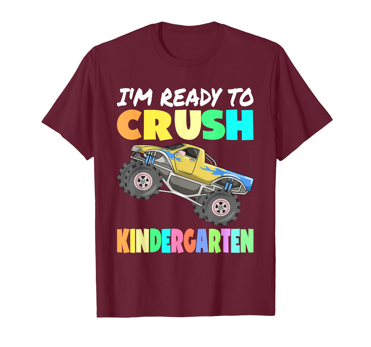 I'm Ready To Crush Kindergarten Dinosaur Back to School Boys T-Shirt