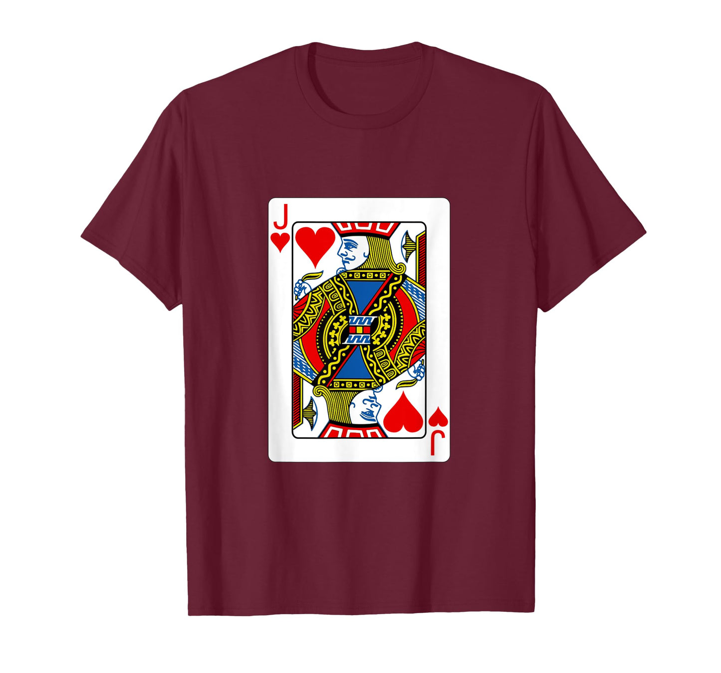 funny halloween shirt 2025 Jack Playing Card Costume fun T-Shirt
