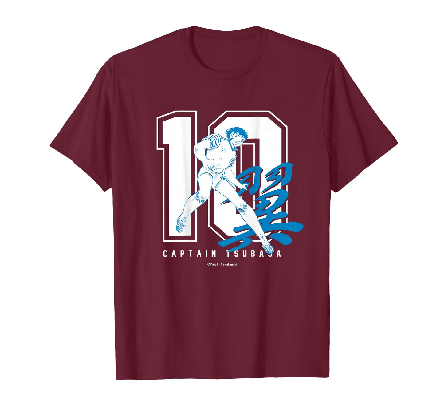 【Back Print】 Captain Tsubasa Tsubasa Ozora(Number 10) T-Shirt