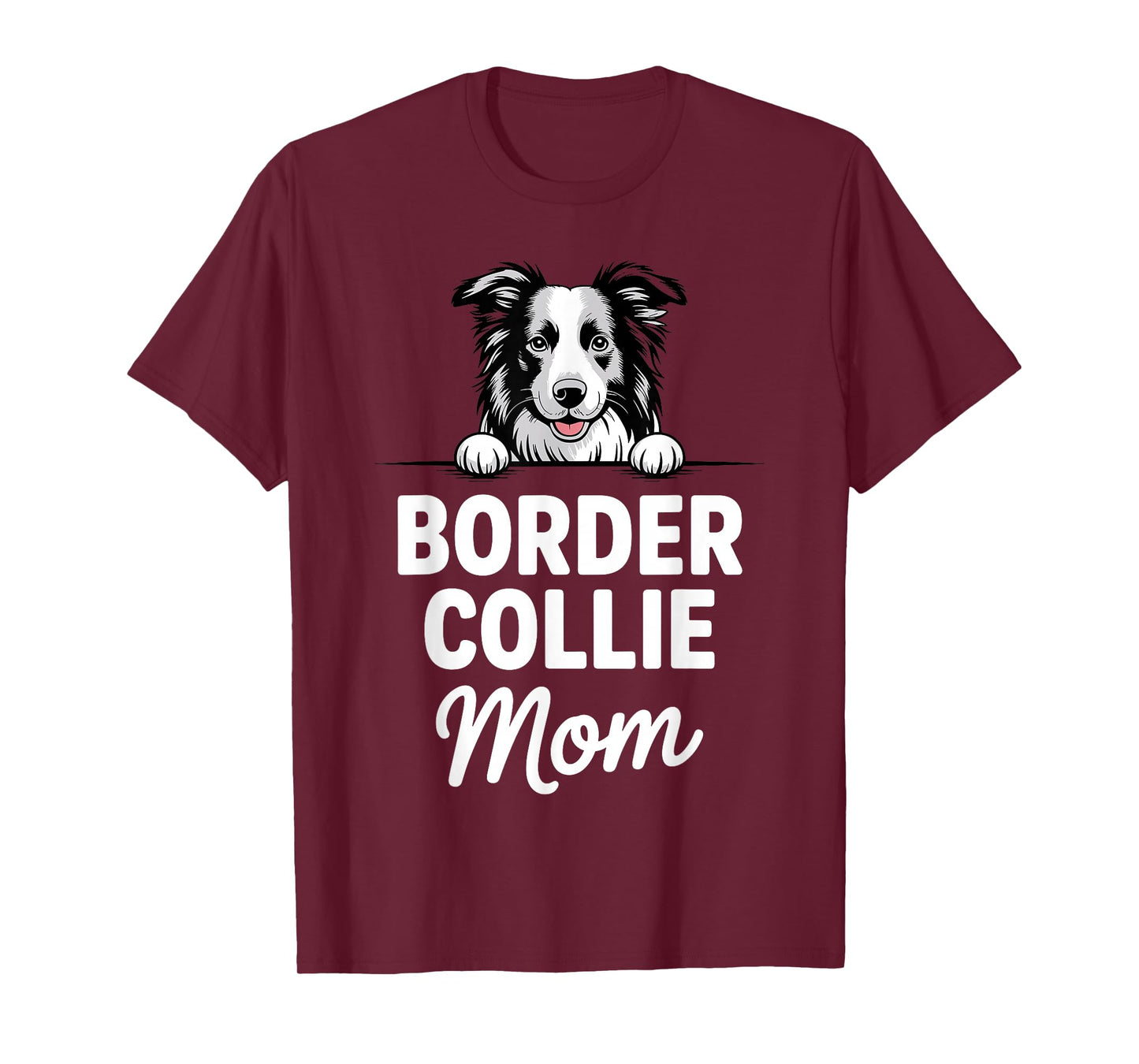 Border Collie Design for Women Girls Dog Border Collie Lover T-Shirt