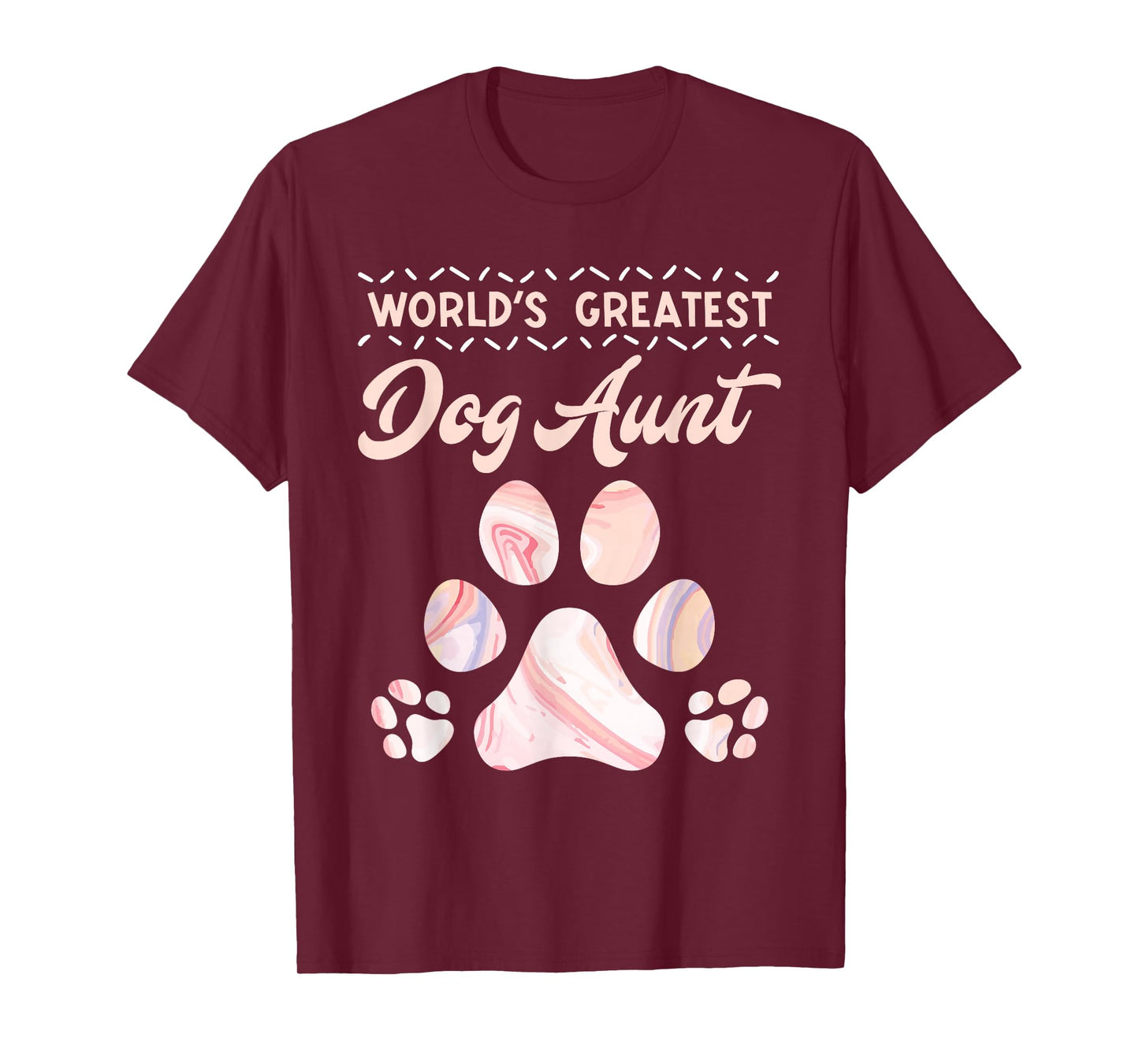 Dog lover Worlds Best Aunt Mother's Day Best aunts T-Shirt