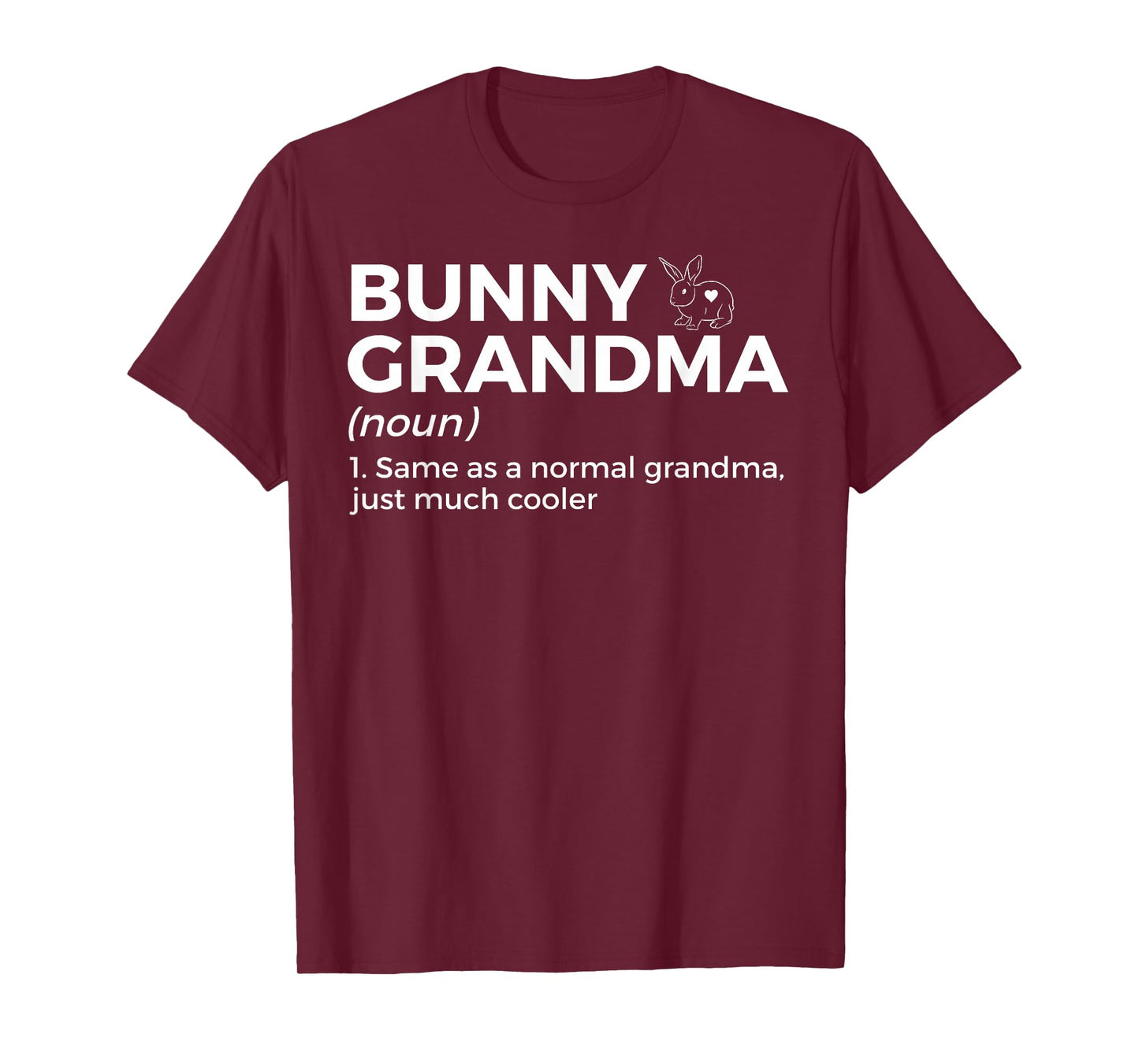 Bunny Grandma Definition Rabbit Lover T-Shirt