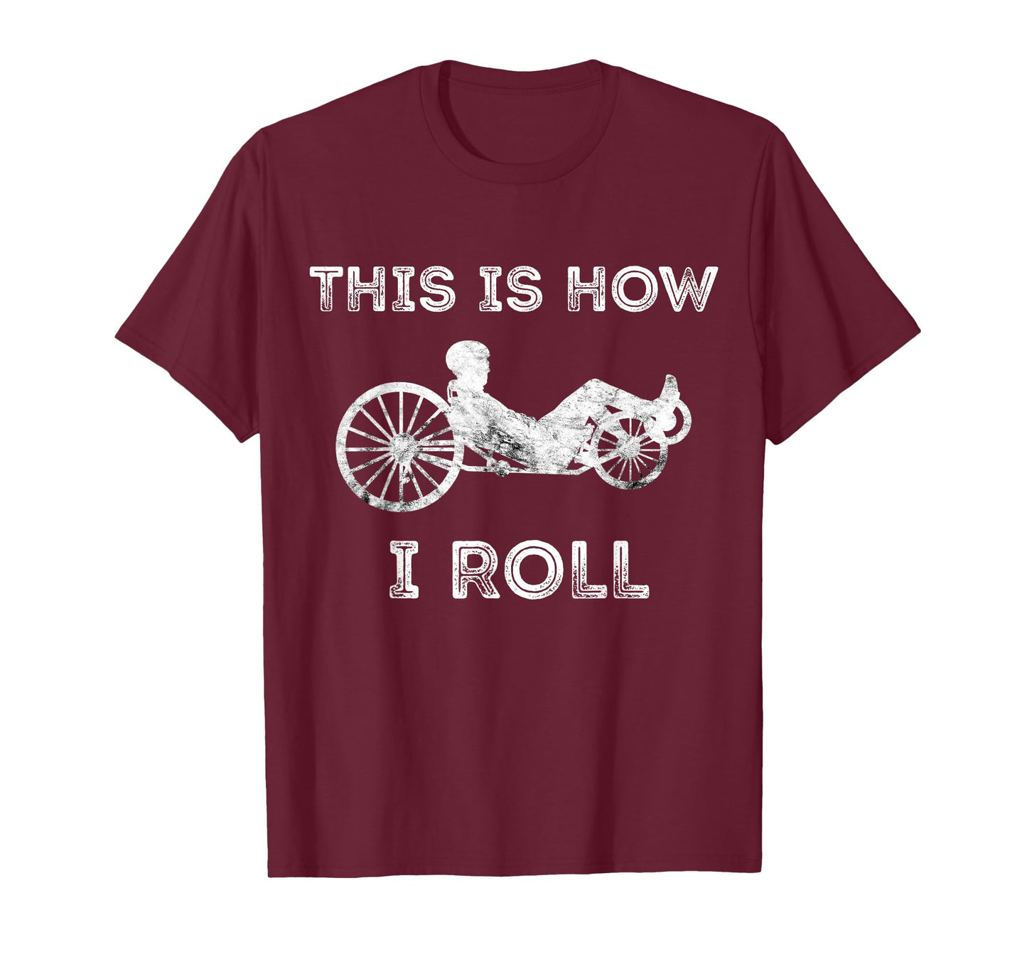 Recumbent Bike Vintage Cyclist This Is How Recumbent Trike T-Shirt