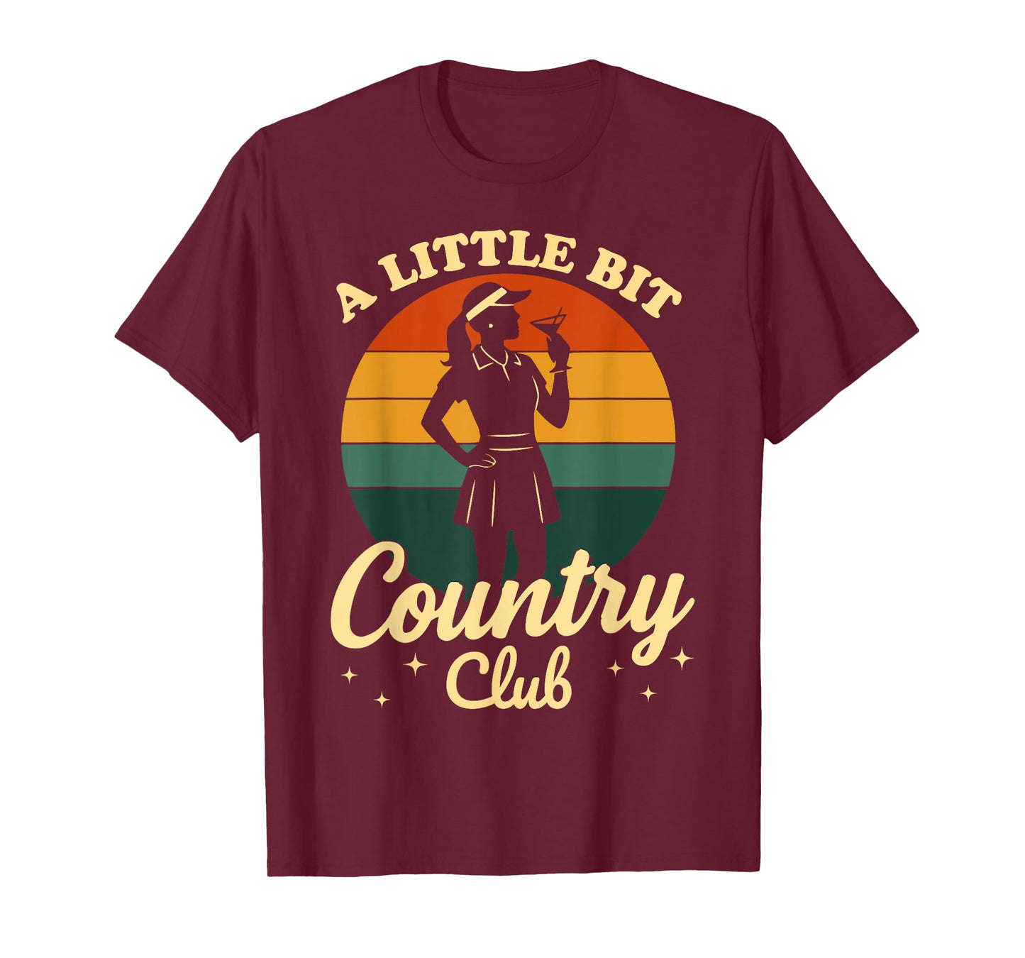 Matching Country Club Bachelorette Party Golf Tennis Women's T-Shirt