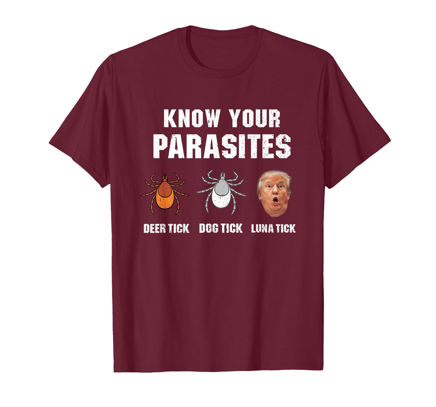 Know Your parasites - Funny Anti Trump T-Shirt