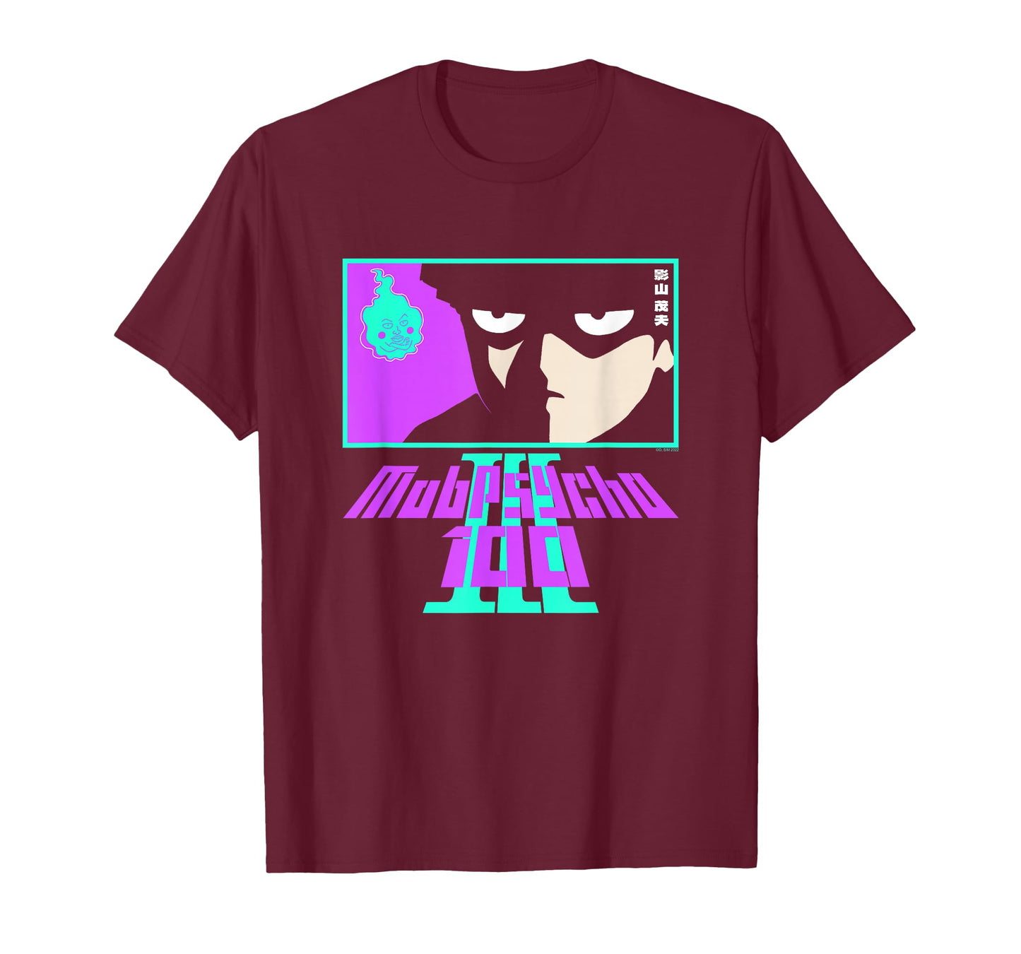 Mob Psycho 100 Neon Graphic & Logo T-Shirt