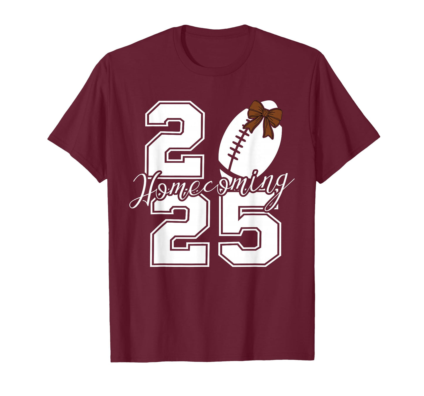 Homecoming HOCO 2025 School Team Spirit Reunion Football T-Shirt