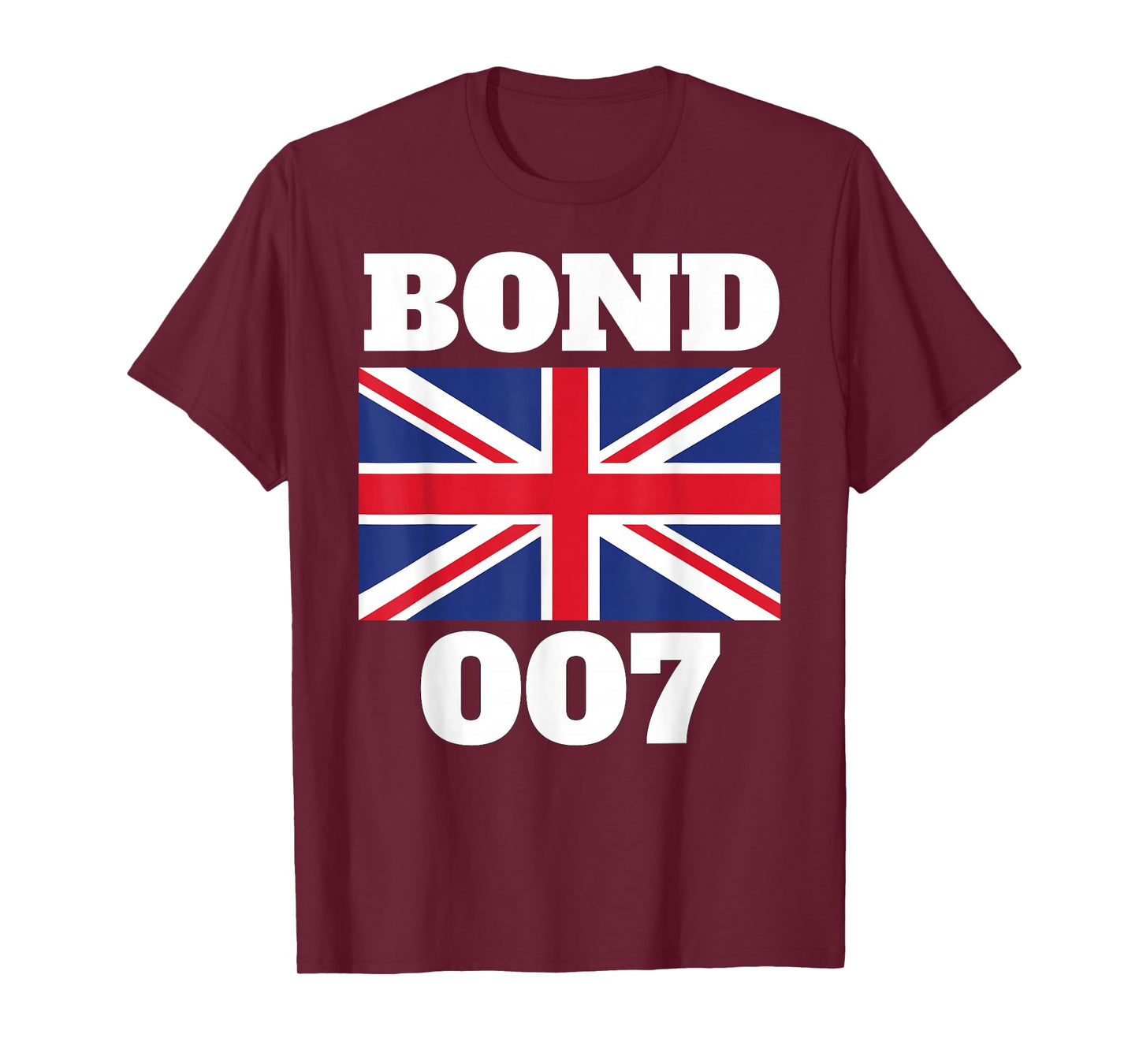 Bond Union Flag 007 Retro Shirt T-Shirt