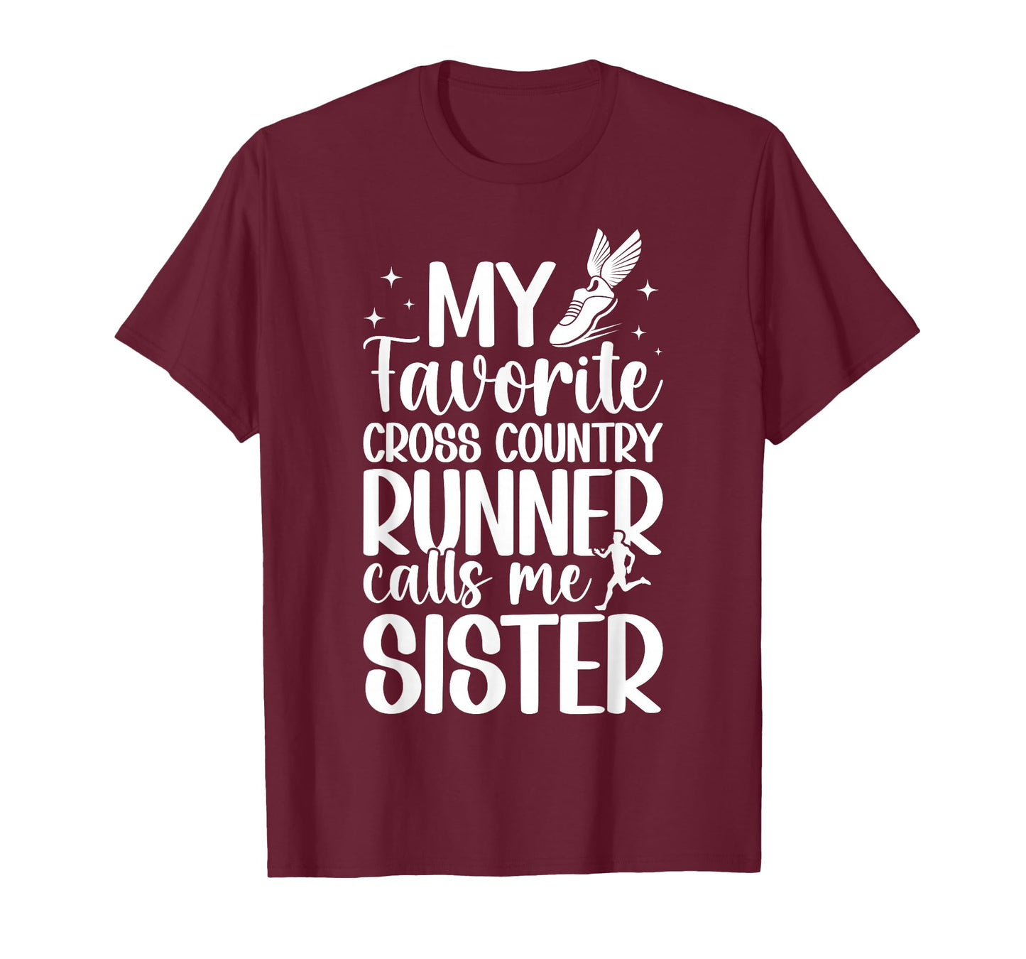 Proud Cross Country Sister Of A Cross Country Runner Sis T-Shirt