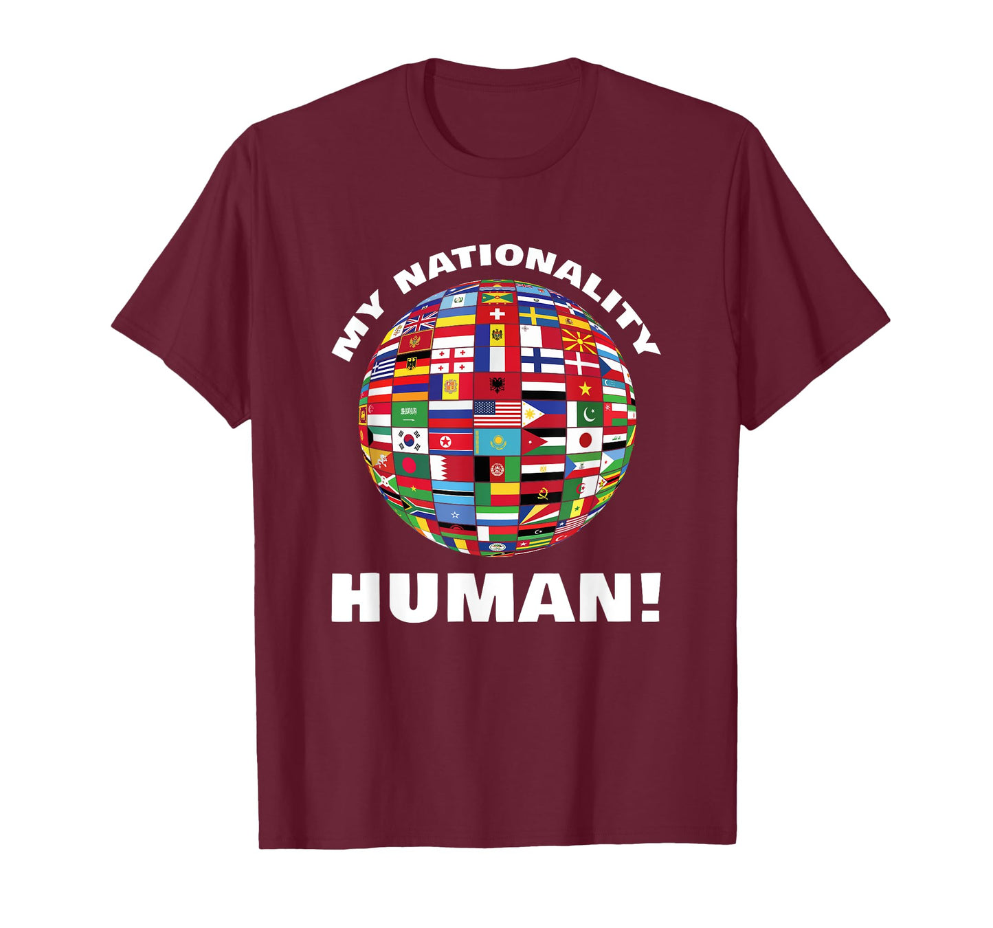 My nationality people flags country countries T-Shirt