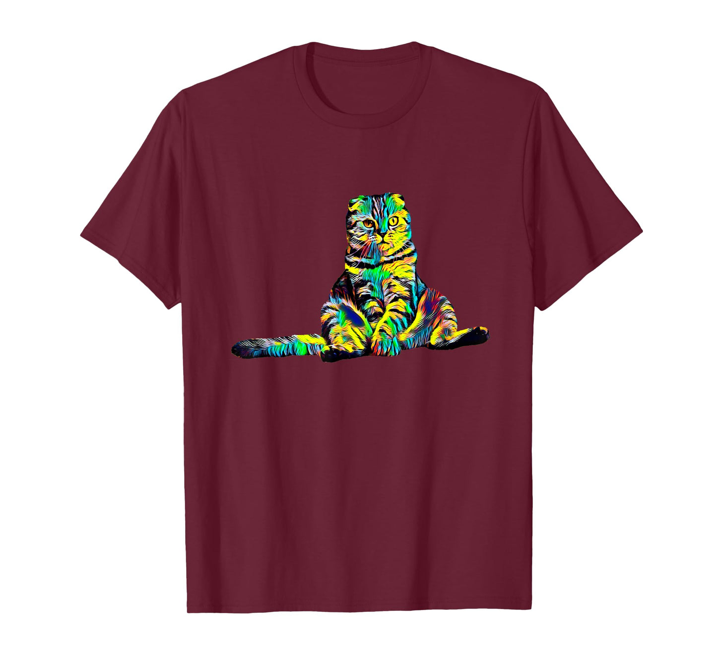 Scottish Fold Cat Men Women Girls Kids T-Shirt