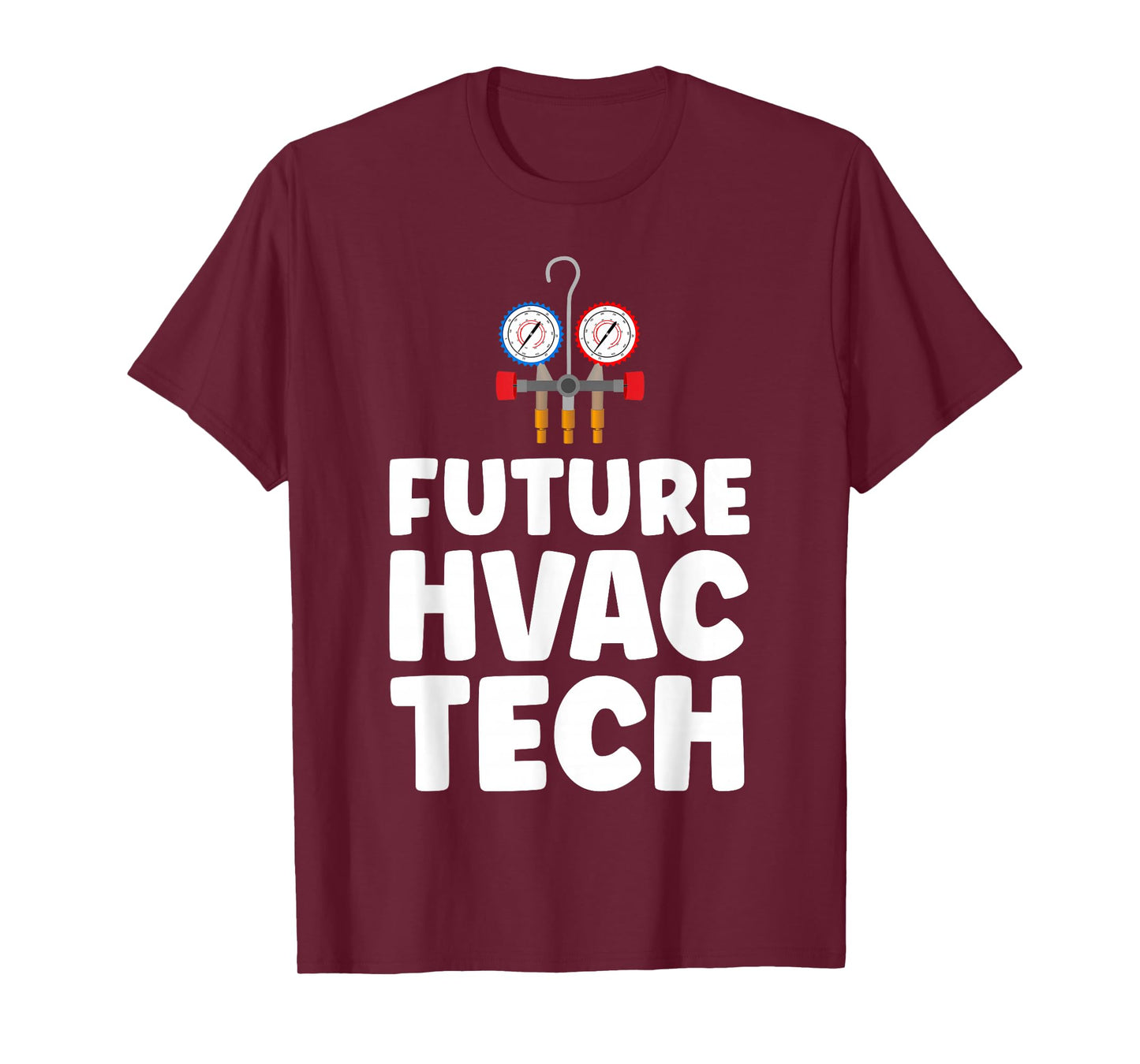 HVAC Technician Tech Vintage Future Hvac Tech T-Shirt