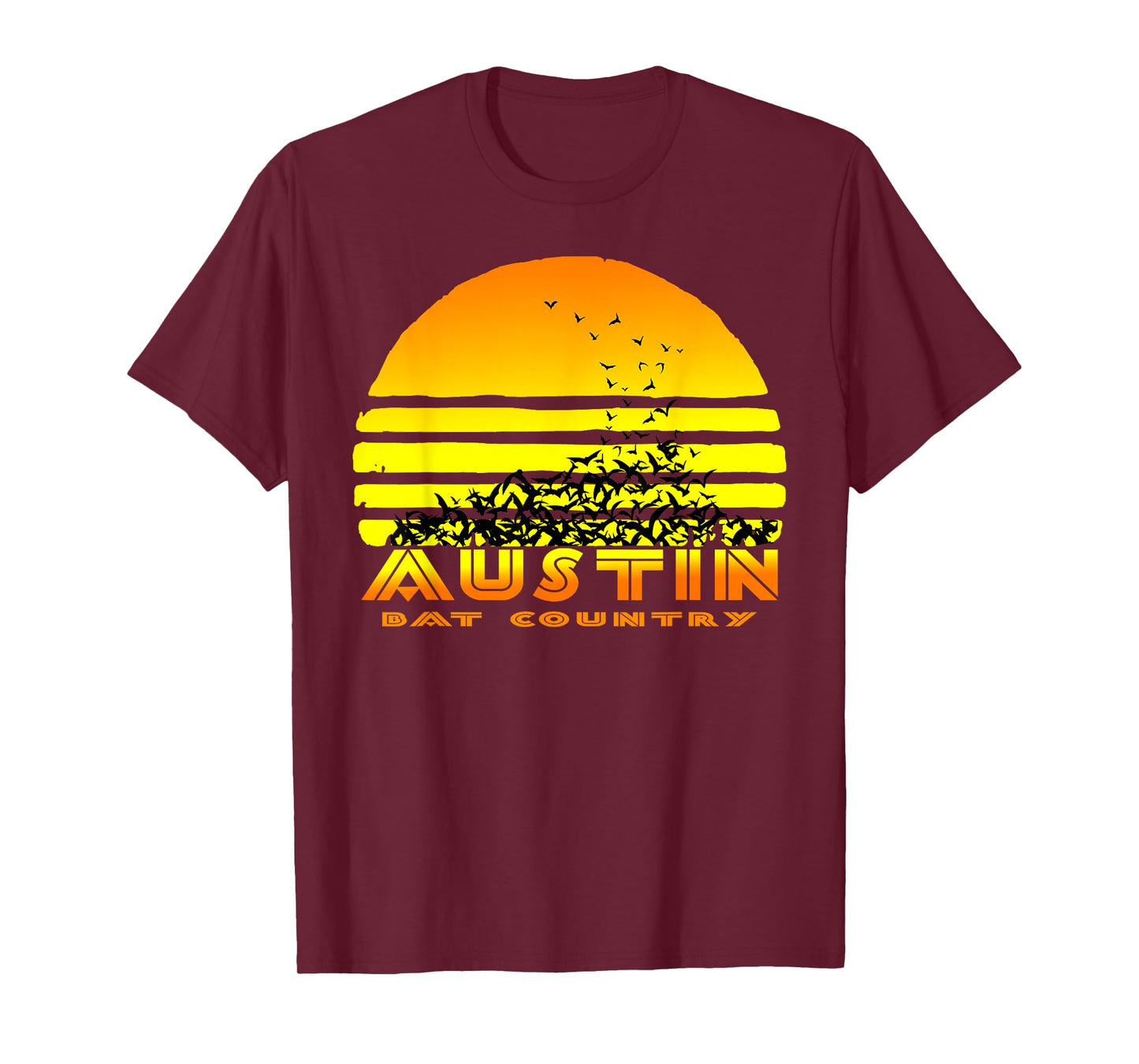 Austin, TX - Souvenir Bat Country T-Shirt T-Shirt