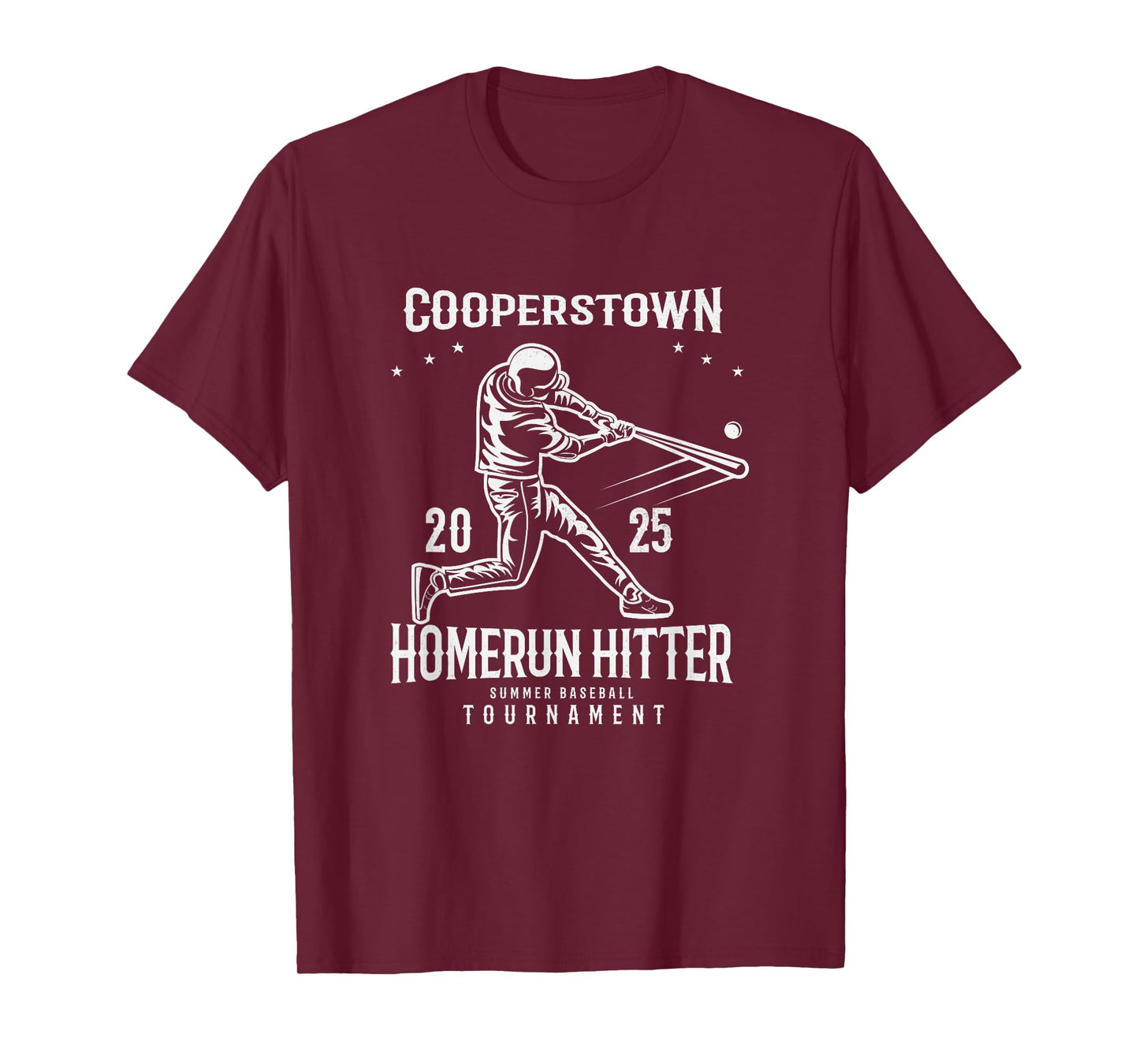 Cooperstown Baseball Homerun Hitter T-Shirt
