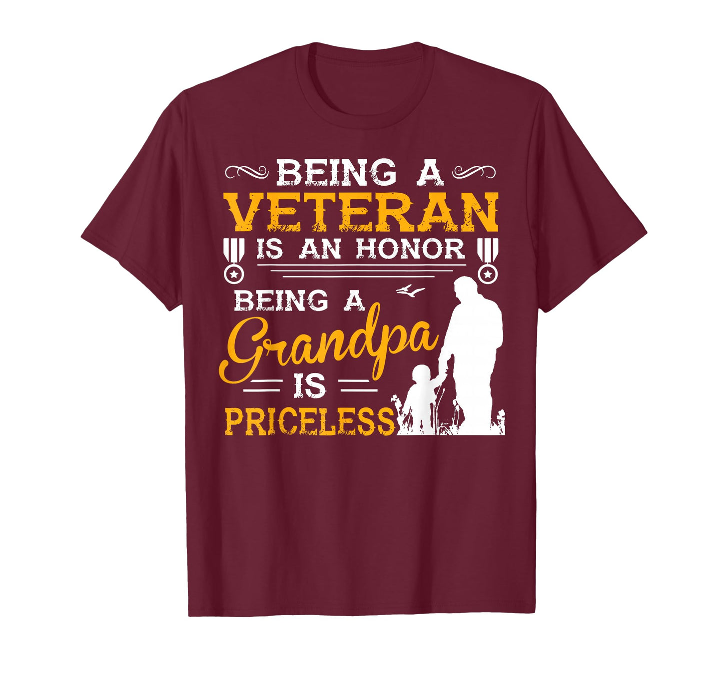 Veteran Grandpa Gift for Grandfather T-Shirt