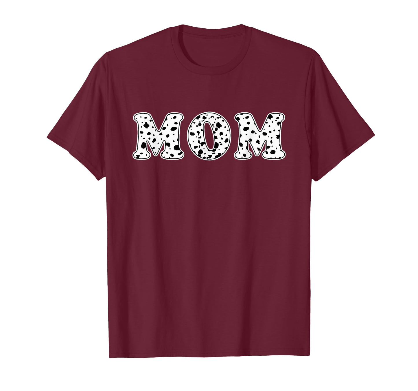 Dalmatian Mom Dalmatian Spots Print Matching Birthday T-Shirt