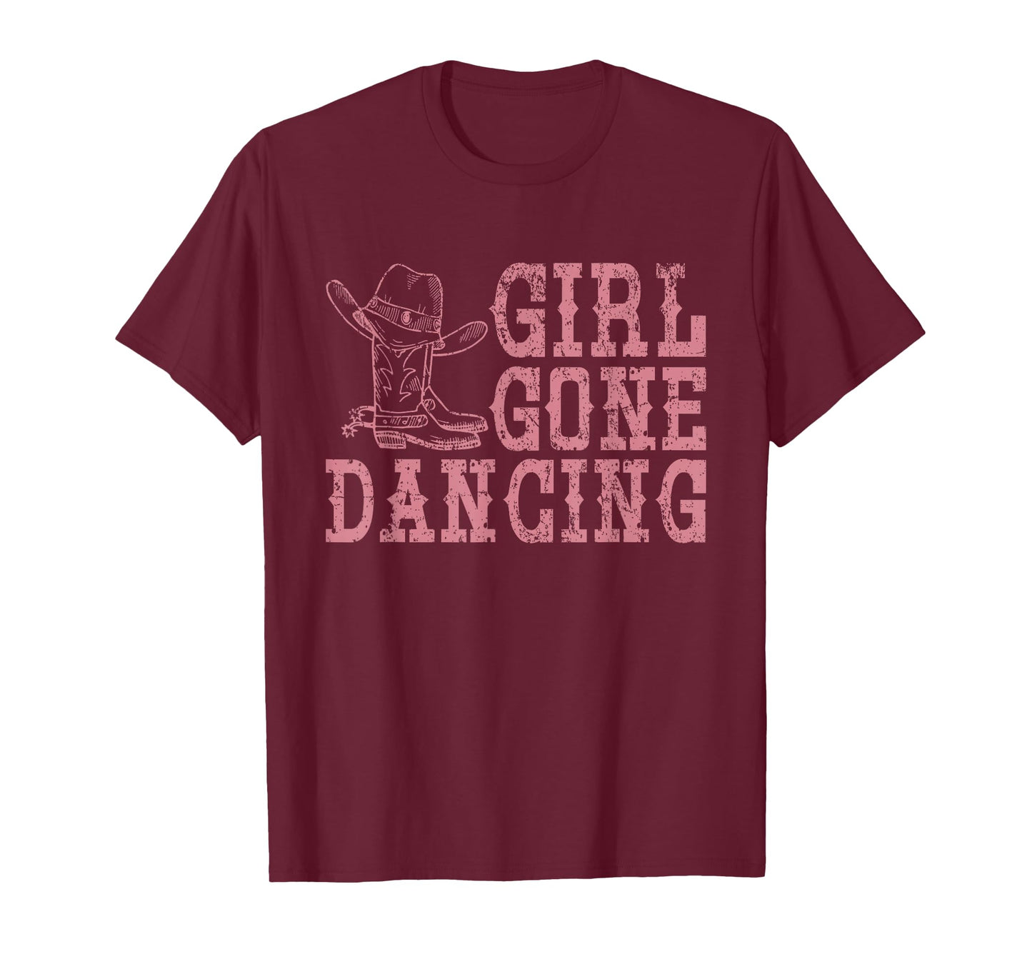 Texas Line Dancing Rodeo Cowboy Gift Line Dance T-Shirt