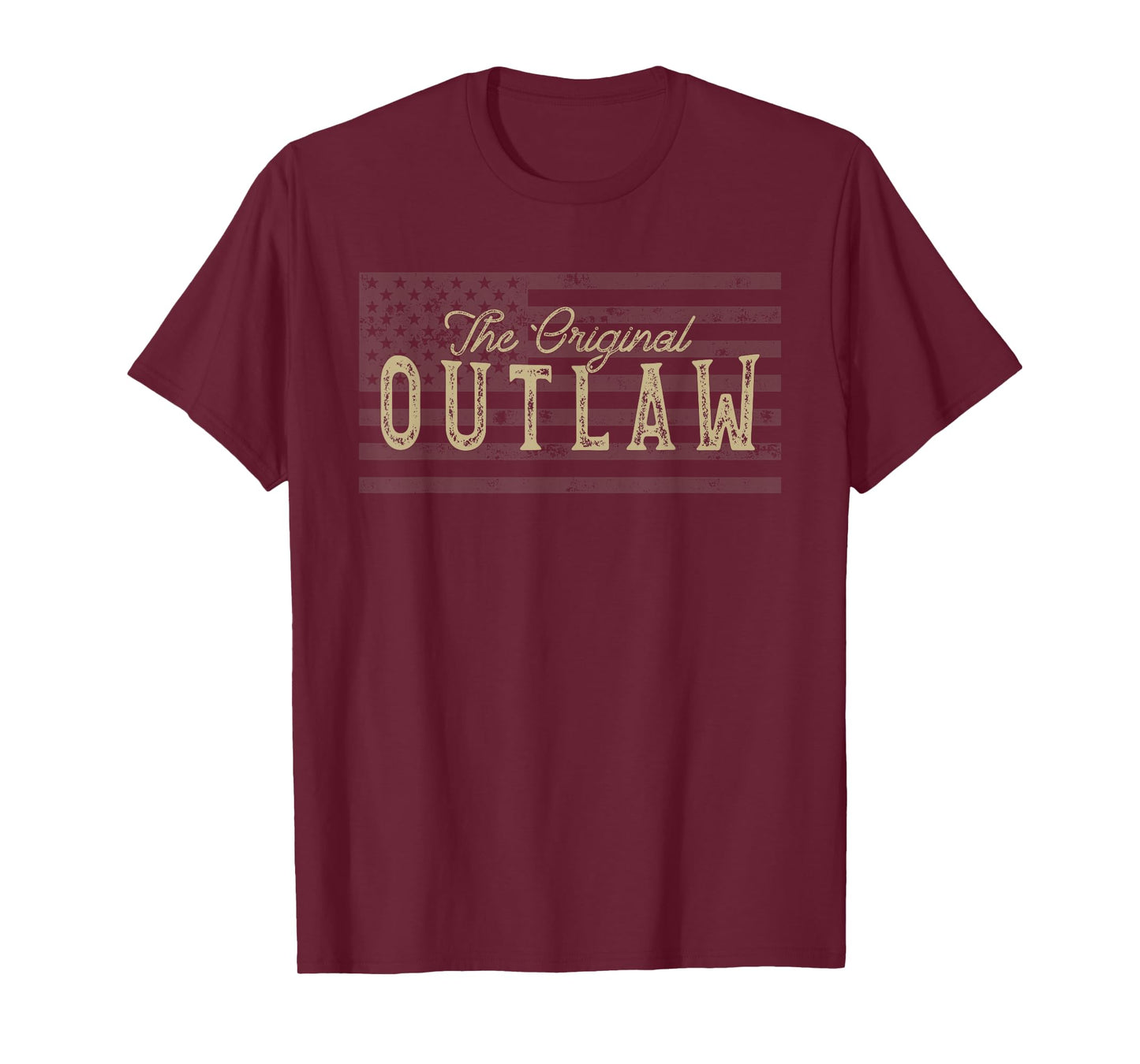 Vintage American Flag Outlaw T-Shirt T-Shirt