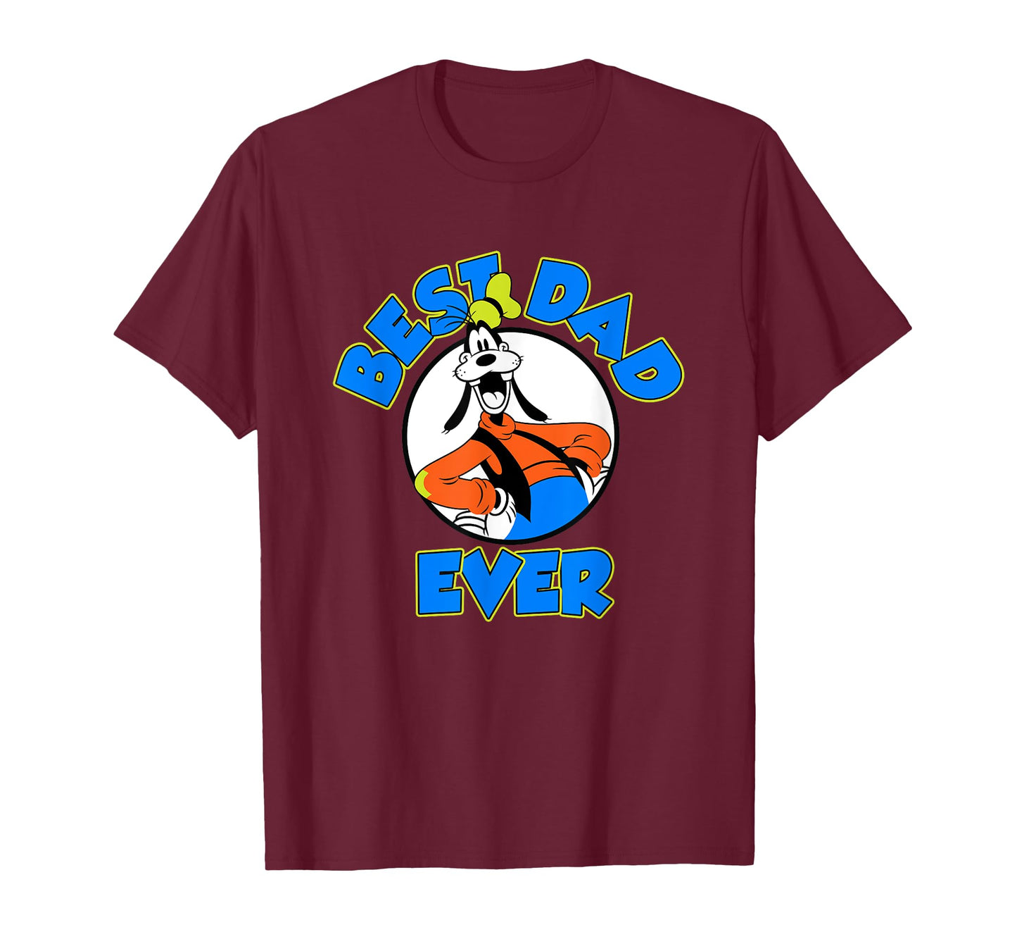Disney Mickey And Friends Father's Day Goofy Best Dad Ever T-Shirt
