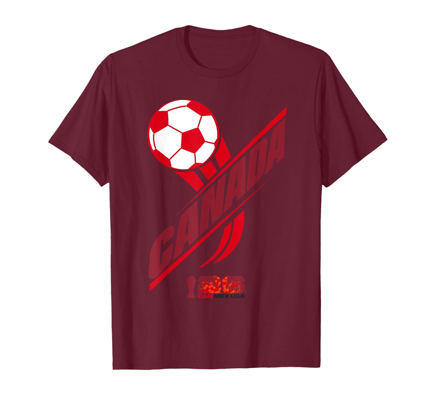 FIFA WORLD CUP26 Canada Host Country Ball T-Shirt