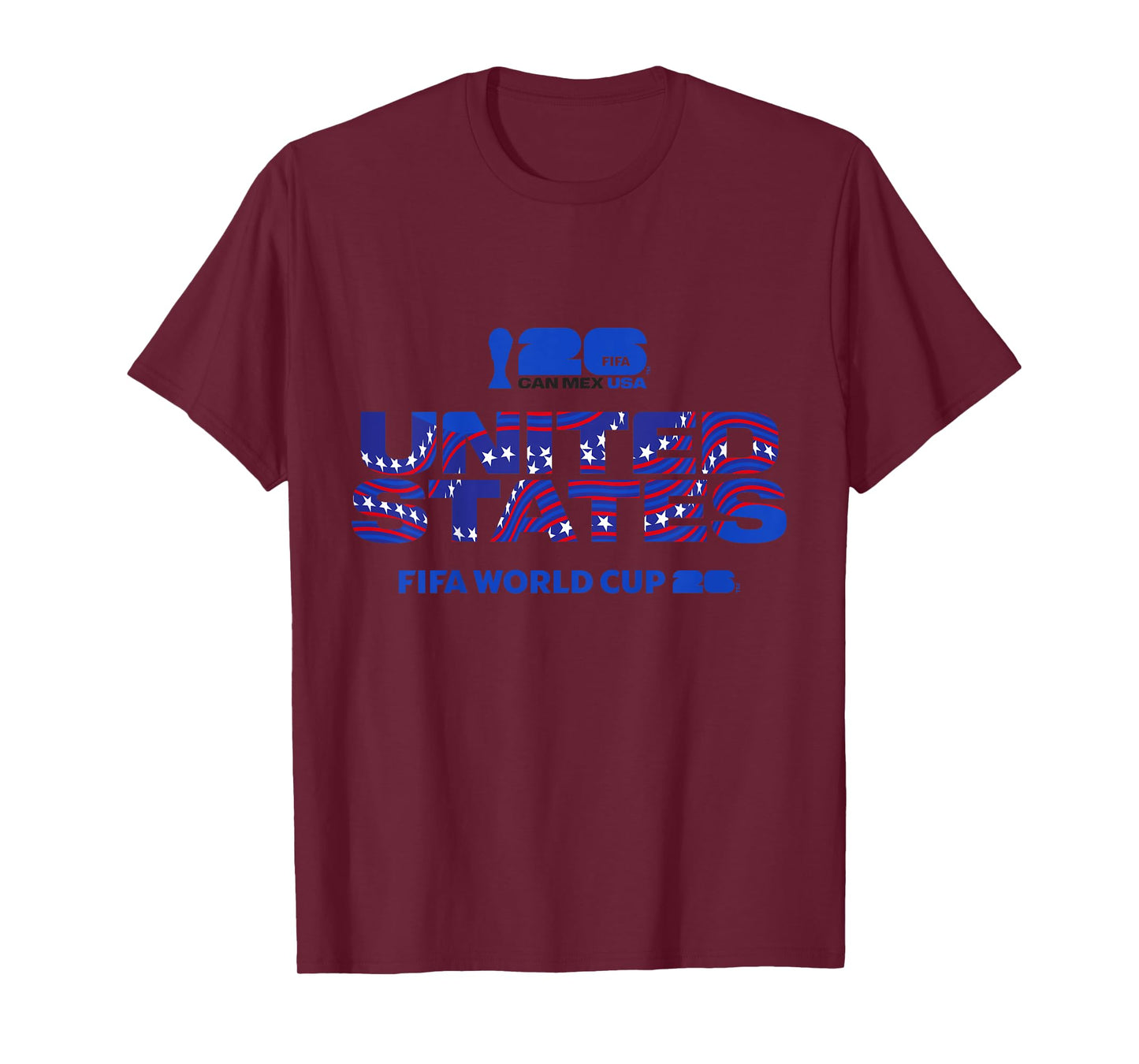 Kids FIFA WORLD CUP26 USA Host Country Stars and Stripes T-Shirt
