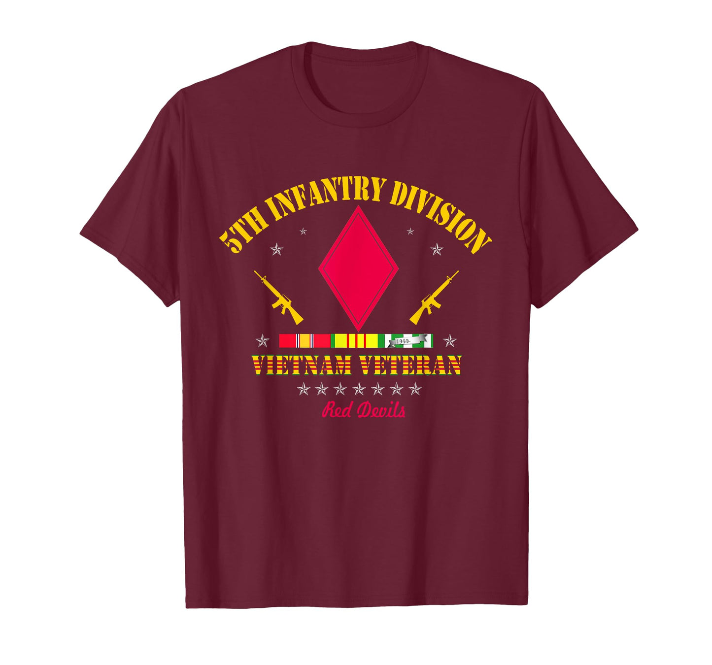 5th Infantry Division Vietnam Veteran Ivy Division Veteran T-Shirt