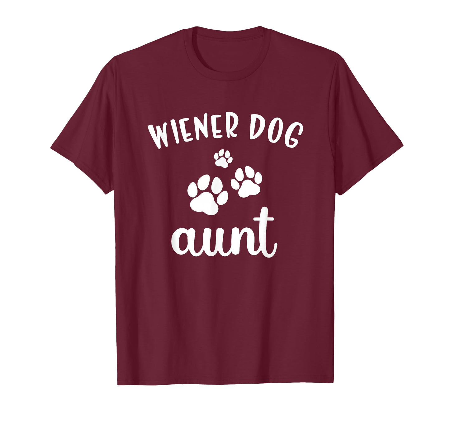Wiener Aunt Cute Dog Weenie Doxie Dachshund T-Shirt