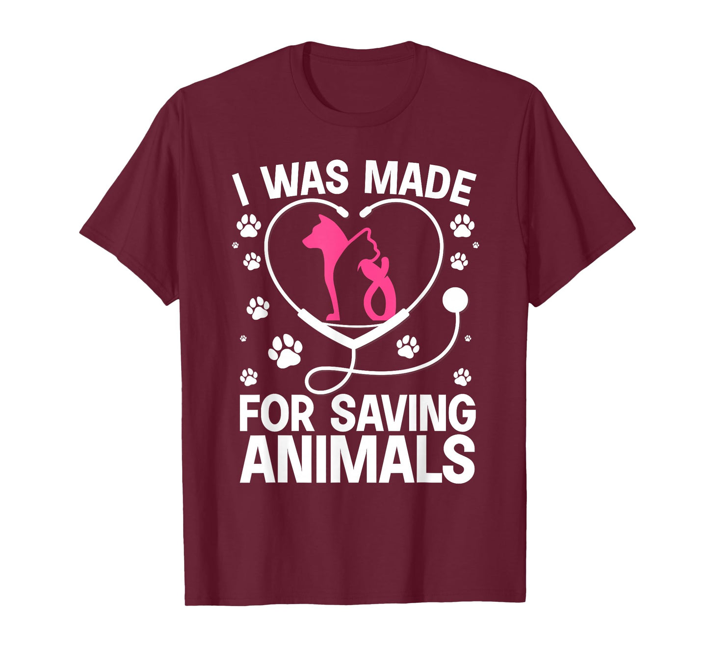 Veterinarian Art for Men Women Vet Tech Veterinary Assistant T-Shirt