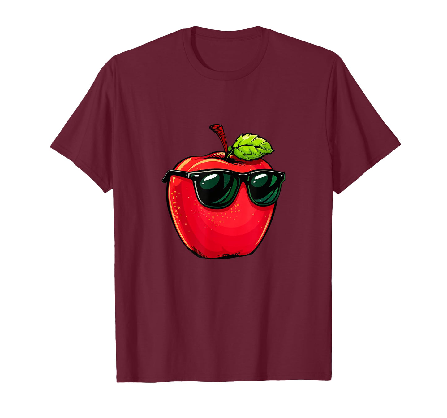 Sunglasses-Wearing Apple for a Fresh and Cool Look T-Shirt
