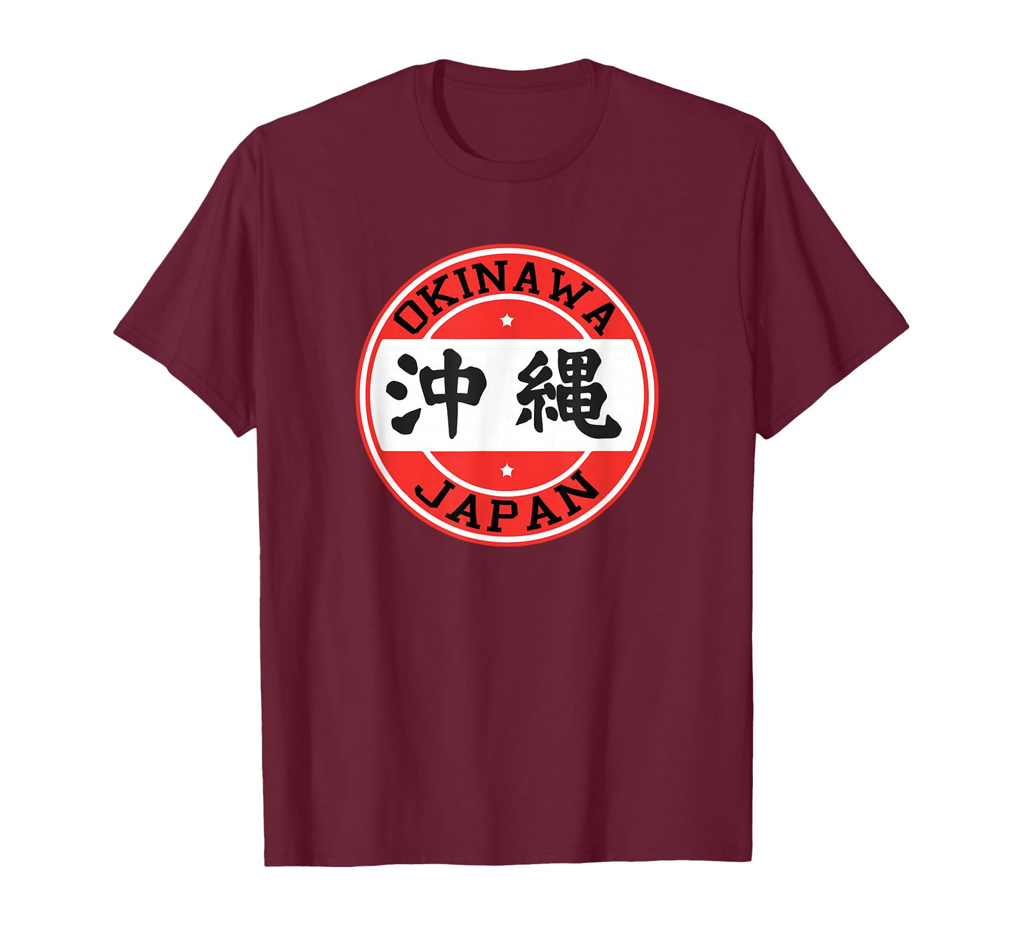 Okinawa Japan T-Shirt - Unisex Adults - Black - Small - Short Sleeve - Classic Fit - Okinawa Dog Theme
