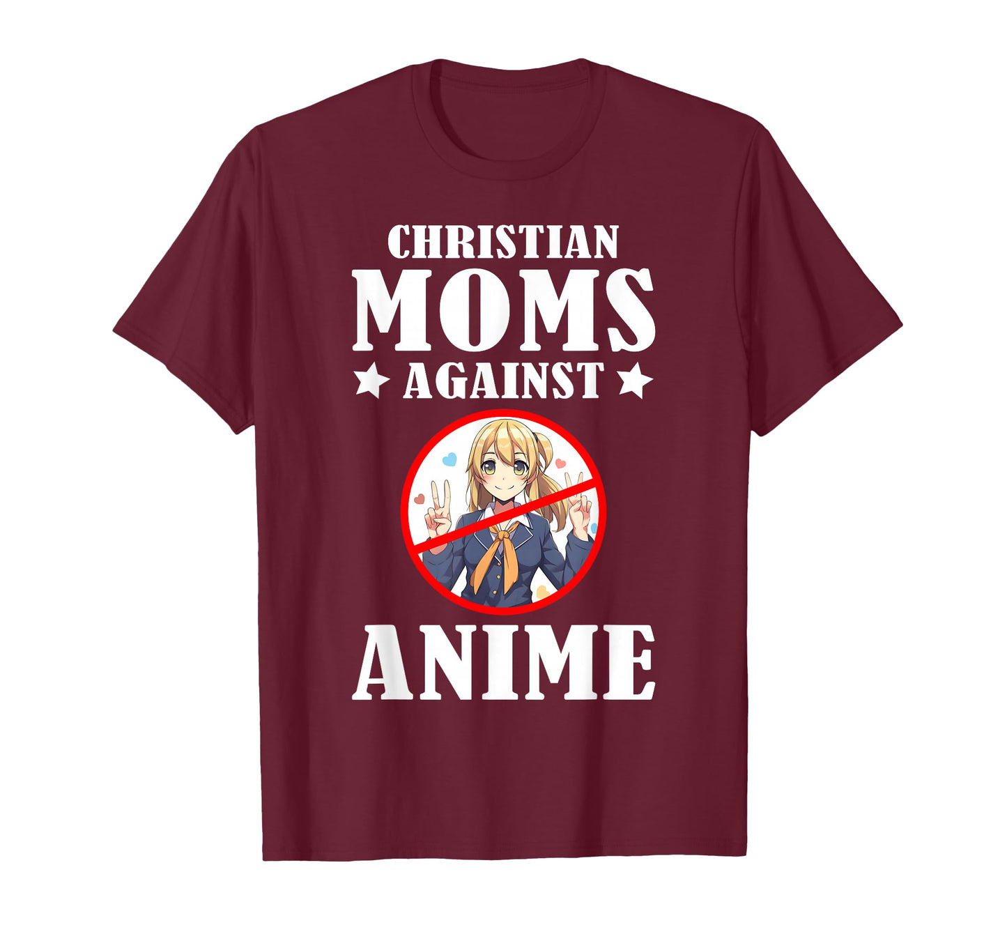 Christian Moms Against Anime T-Shirt