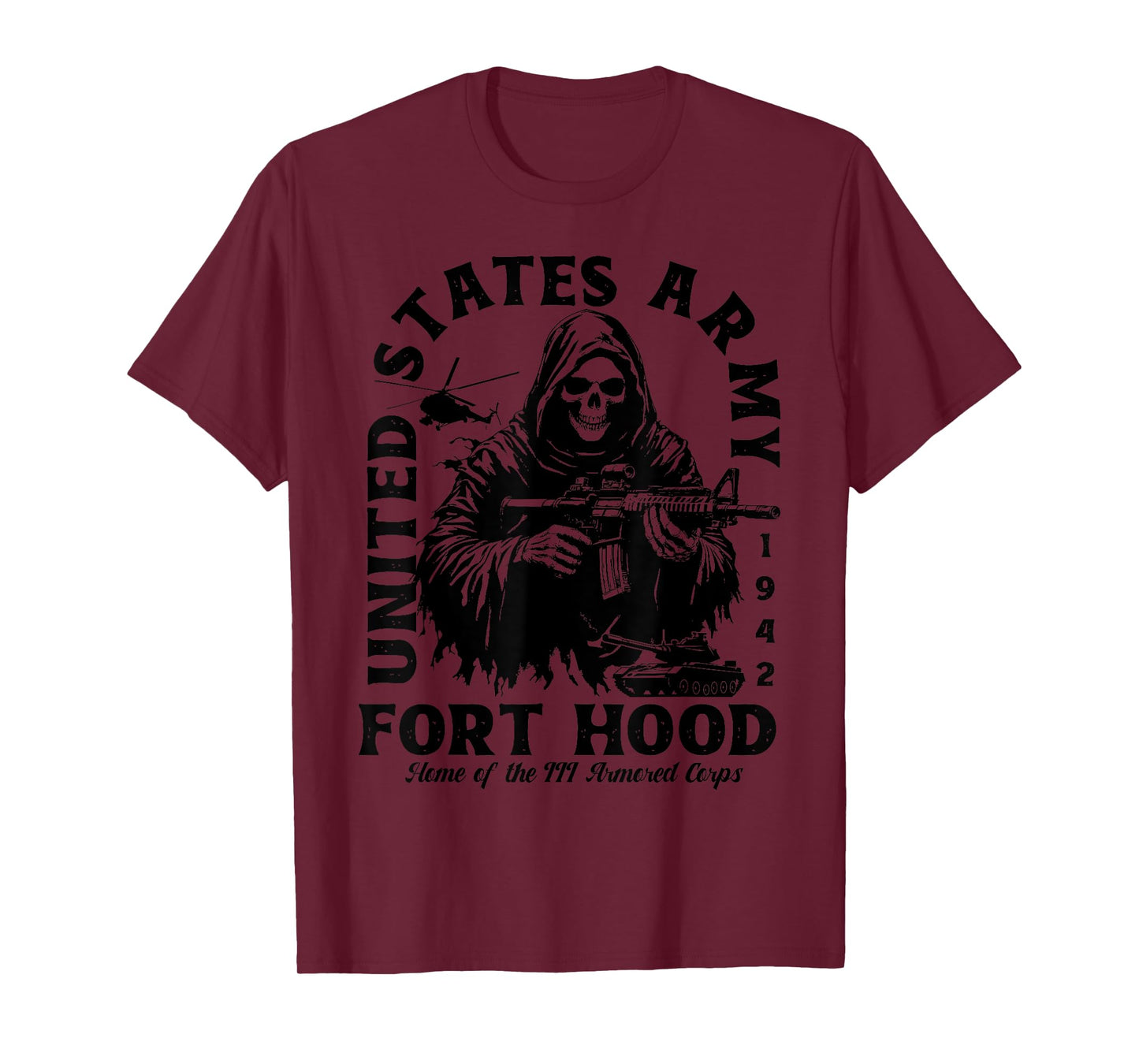 Fort Hood US Military Base Texas TX Ft Hood Veteran Vintage T-Shirt