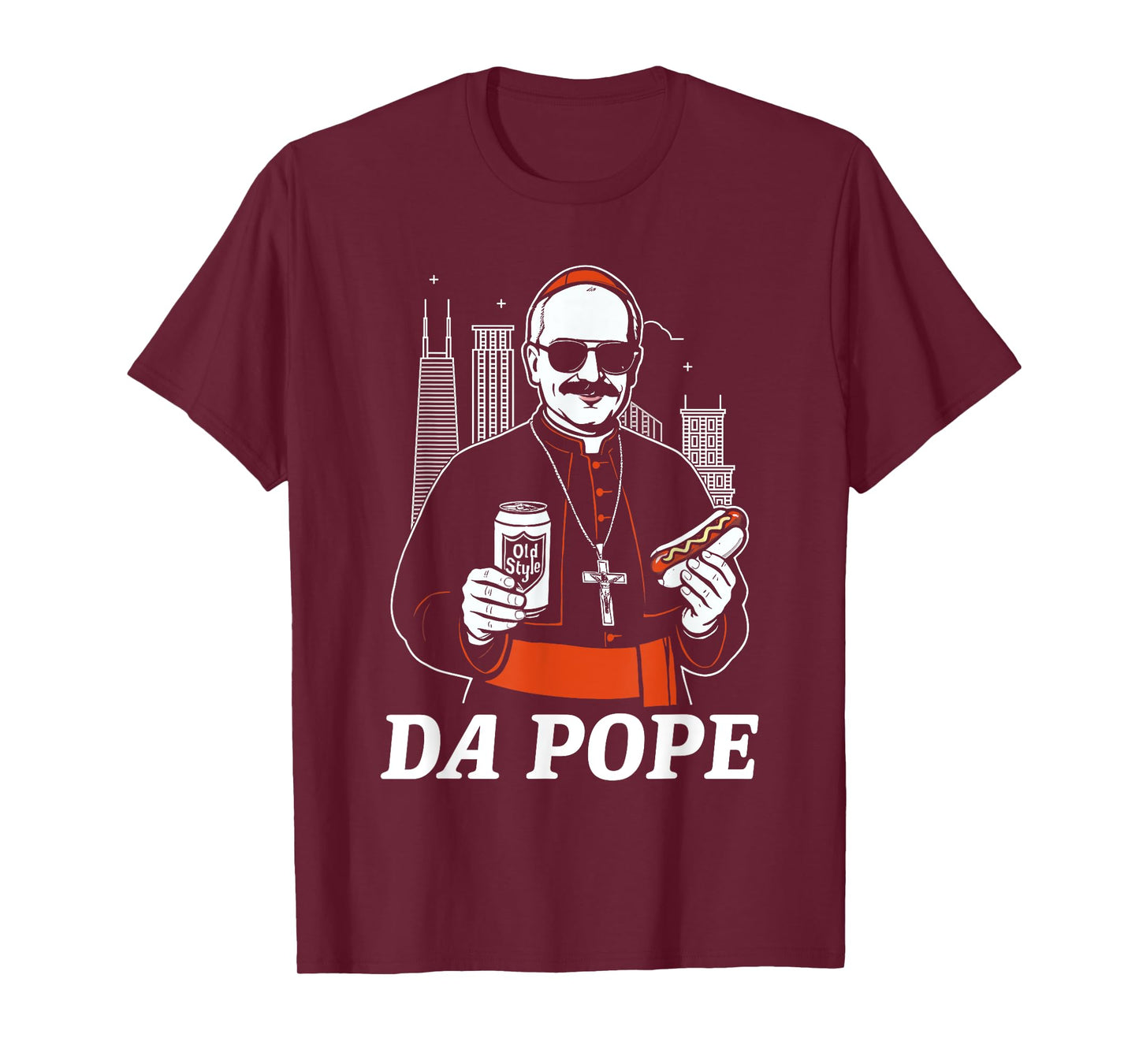 Da Pope From America Chicago Pope Leo XIV Provost T-Shirt