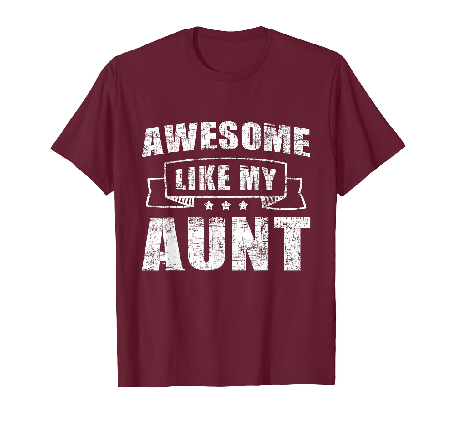 Awesome Like My Aunt - Cool Auntie Aunt Family Niece Nephew T-Shirt