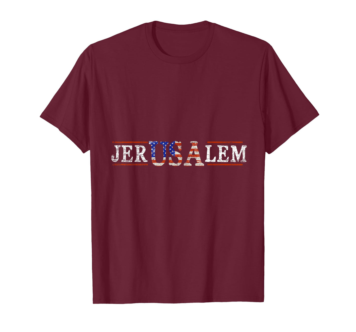 Jerusalem USA Israel T-Shirt