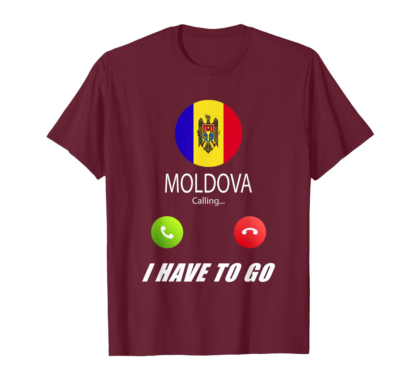 Moldova Flag Souvenir Moldova is calling T-Shirt