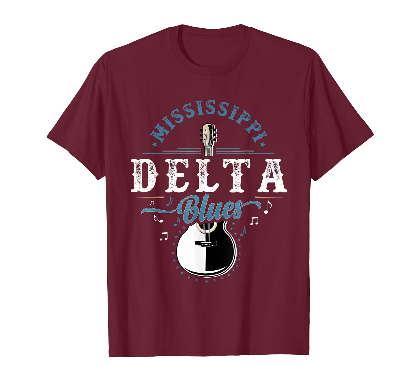 Blues Guitarist or Rock Music or Mississippi Delta Blues T-Shirt