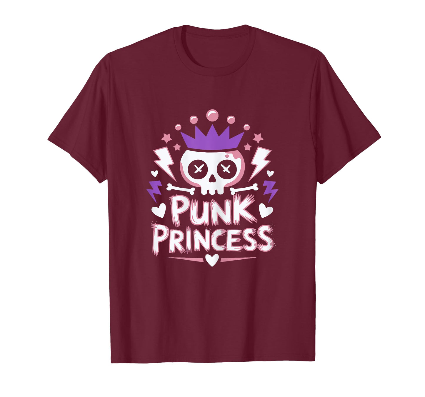 Woman Punk Princess Emo Skater Rocker T-Shirt