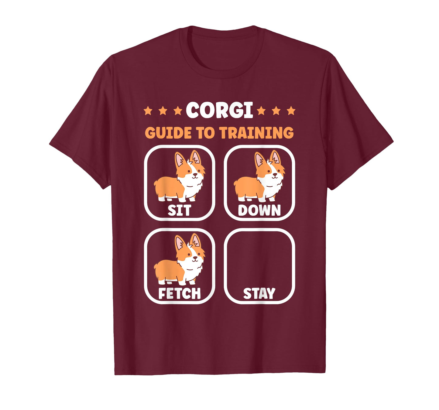 Funny Corgi Guide to trainig Dog Owner Corgi T-Shirt for Men Women Girls Kids