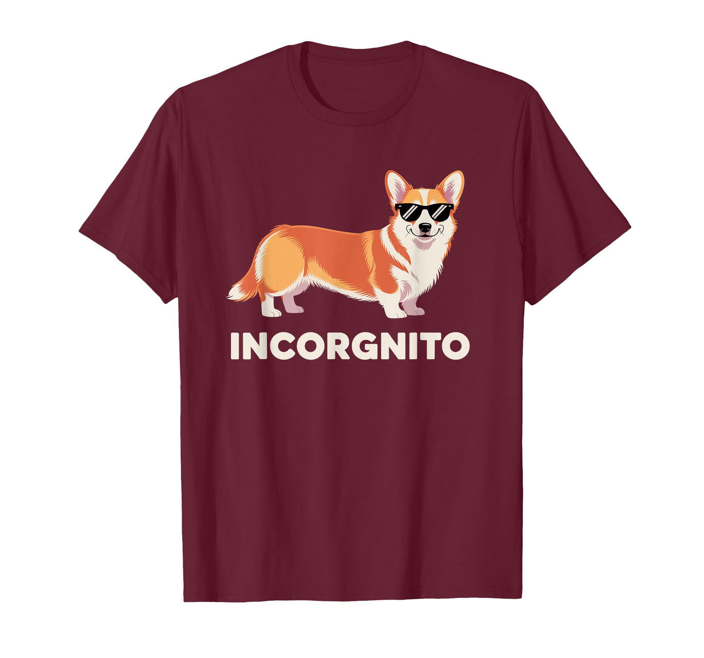 Incorgnito - Funny Welsh Corgi Owner Dog Lover T-Shirt