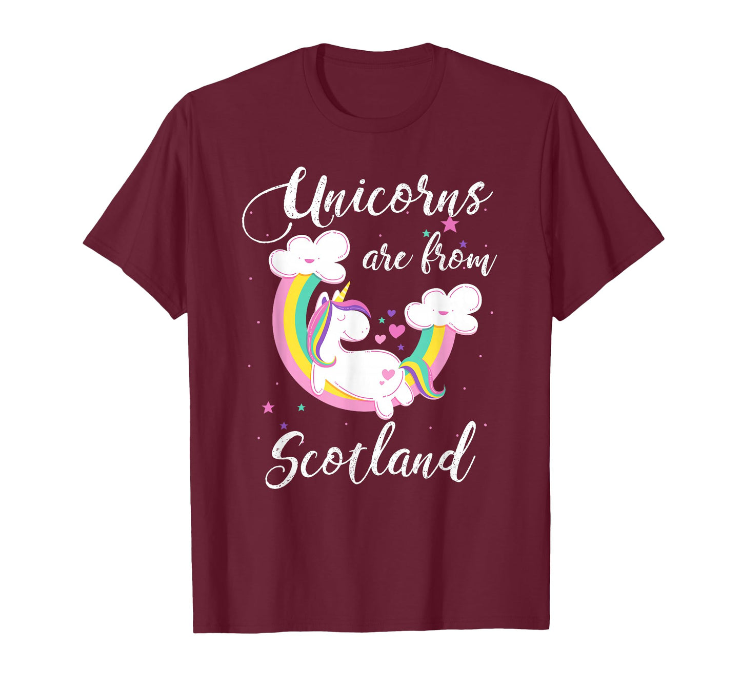 Unicorns Are From Scotland T-Shirt / Magical Unicorn Gift T-Shirt