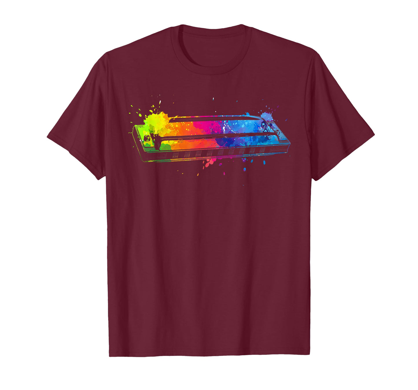 Harmonica Art For Men Women Kids Orchestra Harmonica Player T-Shirt