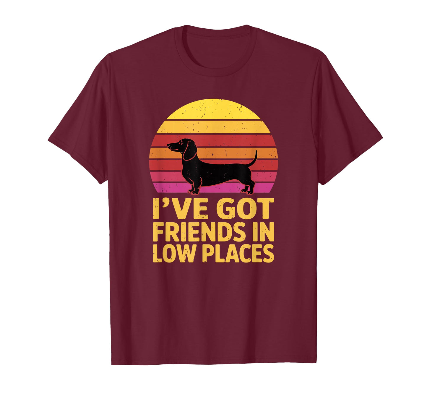 Sarcastic Animal Dachshund Design T-Shirt