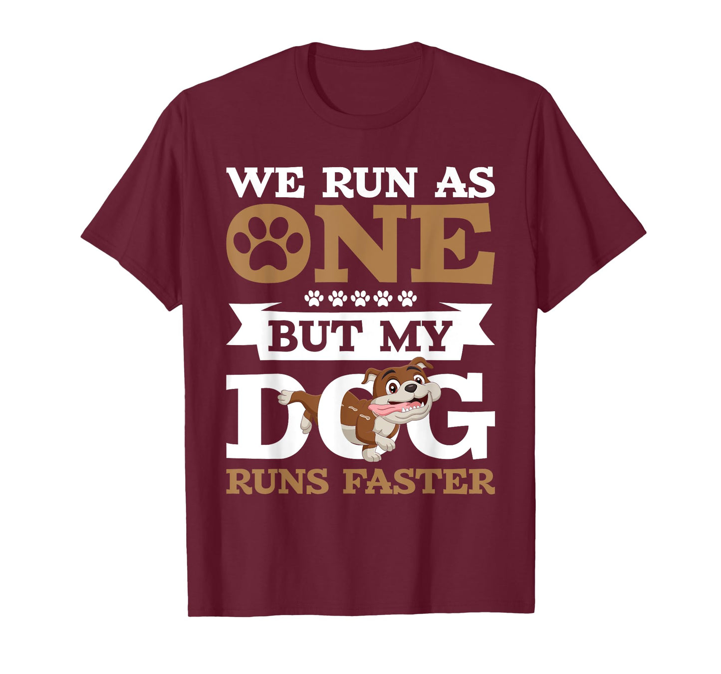 We Run As One - Dog Trainer Animal Lover Pet Owner T-Shirt for Men Women Kids