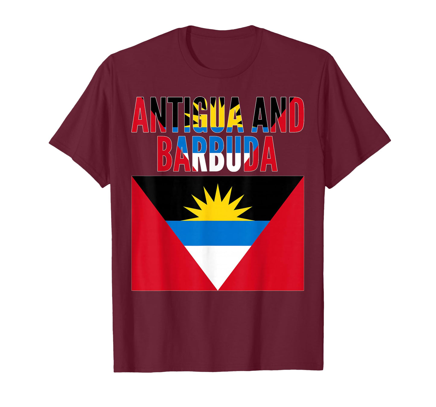 Antiguan - Antigua and Barbuda Country Flag T-Shirt