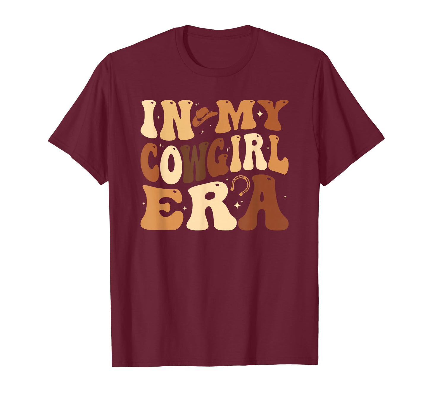 Cowgirl Rodeo Western Country Melanin In My Cowgirl Era T-Shirt
