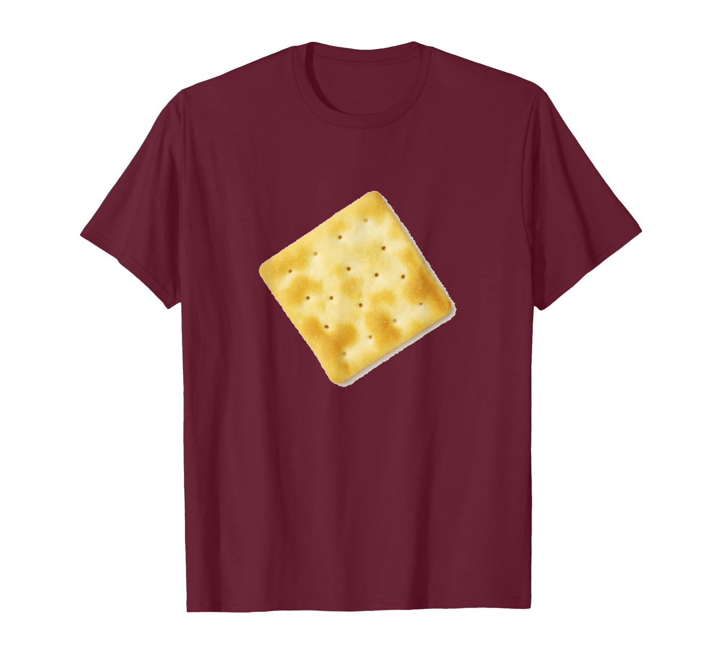 White Cracker Shirt - Funny Salty Soda Crackers T-Shirt T-Shirt
