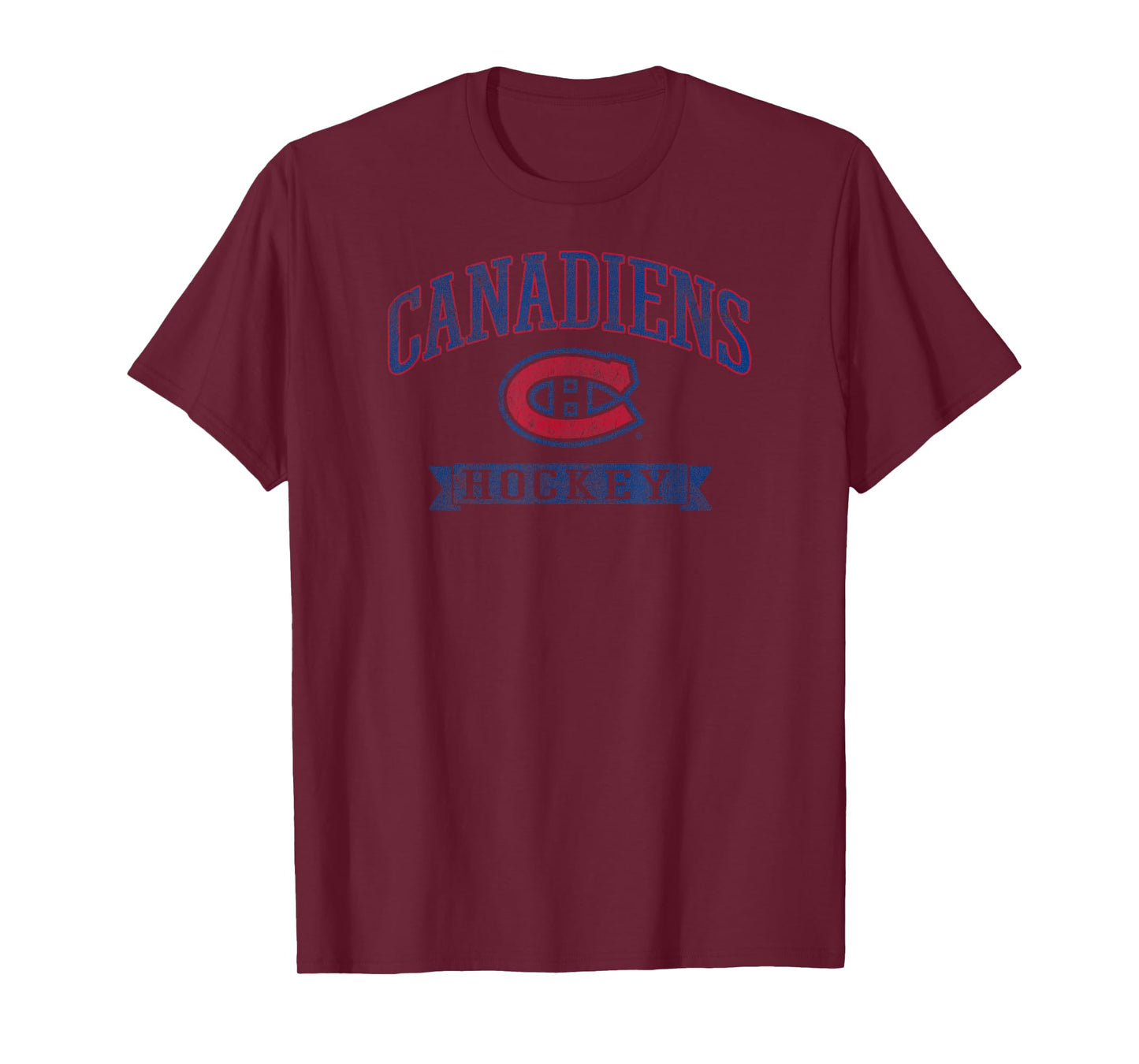Montreal Canadiens Vintage Hockey White Officially Licensed T-Shirt