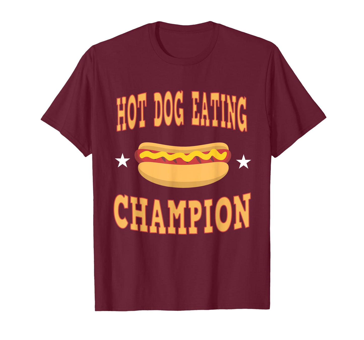 Hot Dog Eating Champion Funny T Shirt T-Shirt