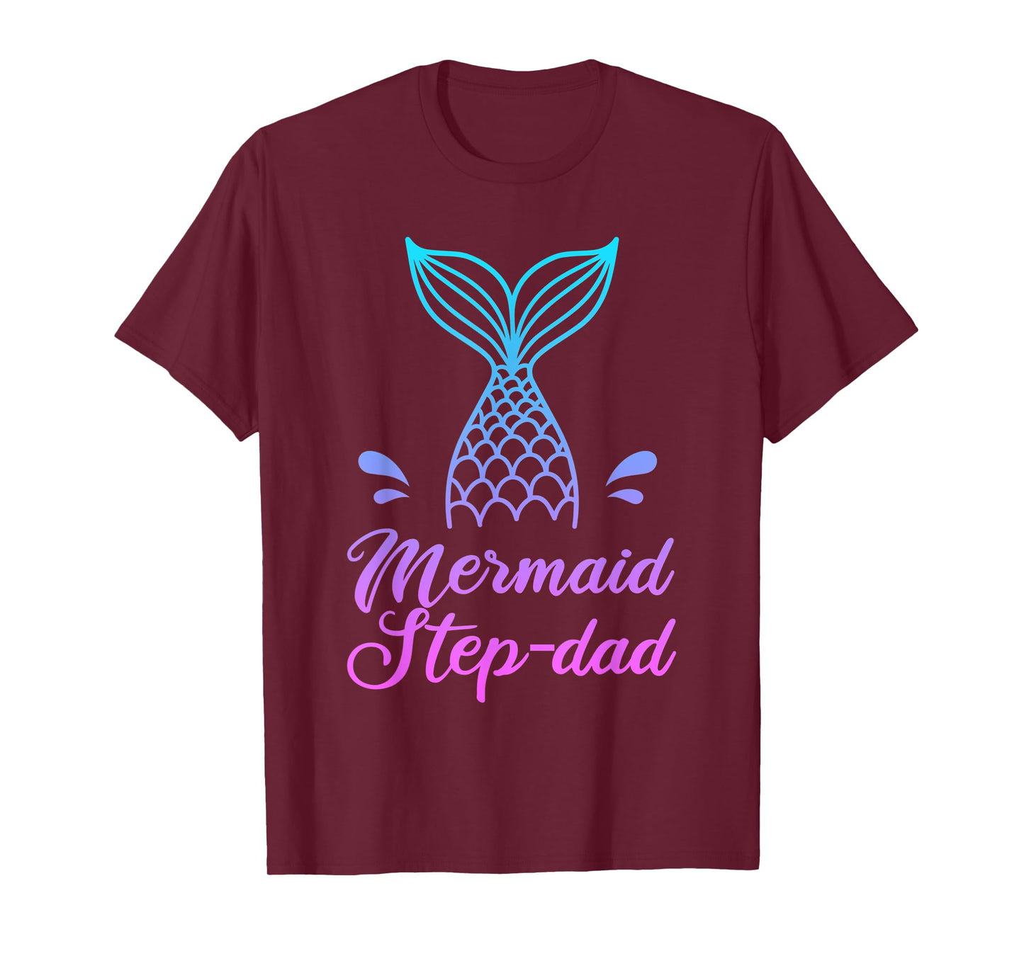 Mens Mermaid Step-dad Shirt, Merdad Security Apparel, Fathers Day T-Shirt